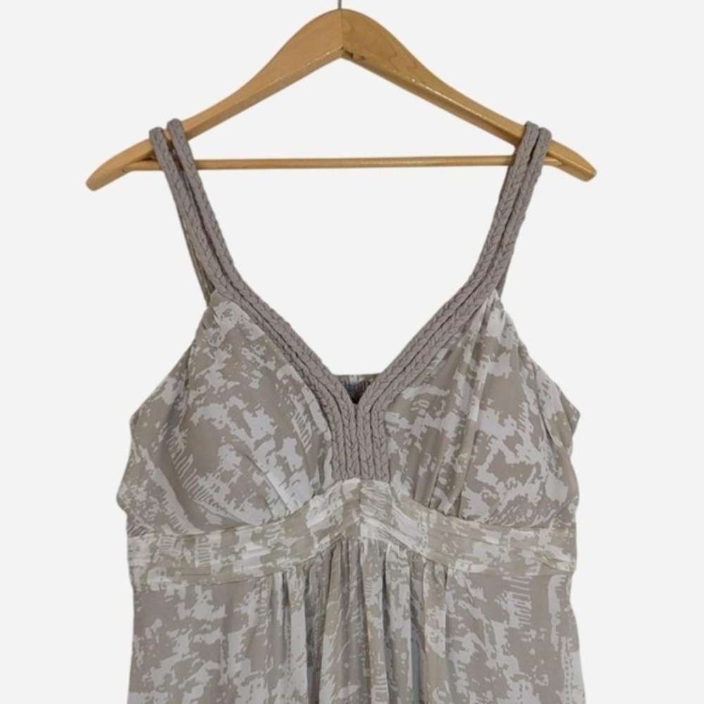 Soft Surroundings Abstract Print Braided Strap Maxi Dress TXL - Picture 4 of 7